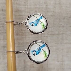 🔥LAST PAIR🔥 BLUEJAY BIRD EARRINGS